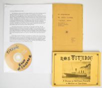 Titanic interest, memoriam for Mr Fred Clarke, member of the Titanic's band / eight piece orchestra,