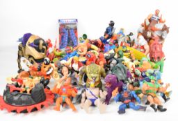 Over forty He-Man and the Masters of the Universe figures and vehicles to include He-Man,