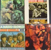 Seven John Mayall & the Bluesbreakers LPs comprising A Hard Road (LK4853) mono, Bare Wires (