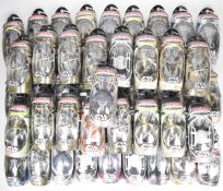 Forty-four Hasbo and Galoob Star Wars Micro Machines Titanium Series diecast model spaceships to