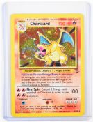 Pokémon TCG - Charizard Holo 4/130, Base set 2, Wizards of the Coast (1999-2000)
