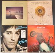 Twelve Rock / Heavy Rock albums etc including Meatloaf Bat Out of Hell, Midnight At The Lost &