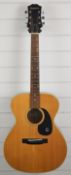 Epiphone FT-130 Caballero Japanese made acoustic guitar, length 102cm
