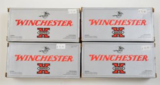 Eighty .300 Winchester Short Magnum Winchester Super X rifle cartridges, all in original boxes.