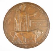 WW1 Memorial Plaque / Death Penny for Charles Henry Dodd