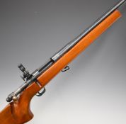 MAB Model 44 R 7.62 bolt-action target rifle with semi-pistol grip, raised cheek piece, sling