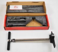 Kral Arms PCP air rifle or pistol pump, in original box with accessories and instructions.
