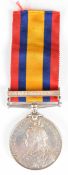 Queen's South Africa Medal with clasp for Cape Colony named to 1340 Pte A C W Korck, Highlanders