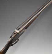 Gunmark Arrieta Sabel 25 12 bore sidelock side by side ejector shotgun with named locks, all over