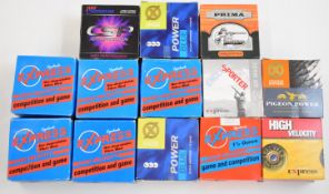 Over two-hundred-and-fifty 12 bore shotgun cartridges including Prima, Lyalvale etc, all in original