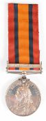 Queen's South Africa Medal with clasp for Natal named to Leader P Henderson, Imperial Nursing Corps