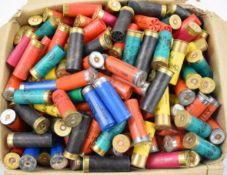 Two-hundred-and-fifty various shotgun cartridges. PLEASE NOTE THAT A VALID RELEVANT FIREARMS/SHOTGUN