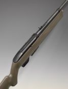 Crosman model 1077 .177 CO2 air rifle with composite stock, chequered semi pistol grip and forend,