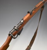 BSA Short Magazine Lee-Enfield (SMLE) Mk III .303 bolt-action service rifle with adjustable