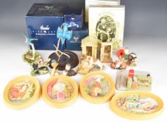 Border Fine Arts Penthouse and Pavement and Rosemary Jones collectables include four Beatrix