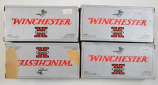 Eighty .300 Winchester Short Magnum Winchester Super X rifle cartridges, all in original boxes.