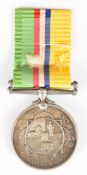 Anglo-Boere Oorlog Medal named to Burger P J Heystek