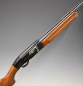 Beretta A303 12 bore 3-shot semi-automatic shotgun with named lock, chequered semi-pistol grip and