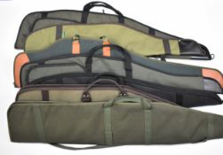 Seven various shotgun or rifle slips including Bisley, Gamo etc.