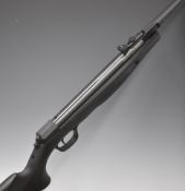 Browning X-Blade II .22 air rifle with composite stock, textured semi-pistol grip and forend and