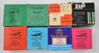 Two-hundred various collector's shotgun cartridges including Shooting Supplies of Malvern,