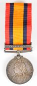 Queen's South Africa Medal with clasp for Transvaal named to 59 Trp H Jones, Johannesburg Mounted