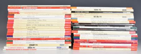 Collection of forty seven military reference / educational books, mostly Osprey Publishing
