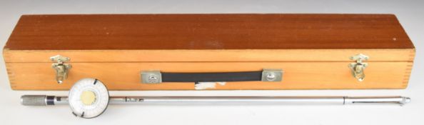 Chubb of Edgware 'Multigauge' 12, 16 and 20 bore shotgun barrel bore gauge with analogue micrometer,