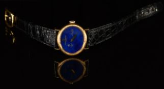 Baume and Mercier for Mohammed Jewellers 18ct gold ladies wristwatch with gold dauphine hands,