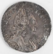 1690 William III sixpence