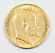 1908 Edward VII gold full sovereign