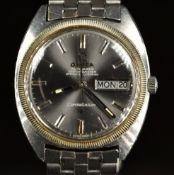 Omega Constellation chronometer gentleman's automatic wristwatch ref. 168.029 with day and date