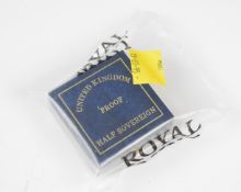 1994 Elizabeth II proof gold half sovereign, cased with certificate 4924