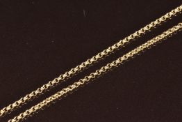A 9ct gold chain, 4.5g, 40cm