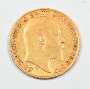 1904 Edward VII gold half sovereign