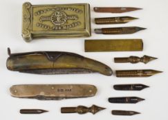 Perry and Co Ltd, steel pen makers advertising vesta or 'jubilee box' for Queen Victoria's
