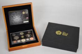 2008 Royal Mint UK Executive Proof Coin Collection coin set, with certificate 3410