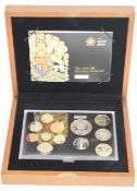 2009 Royal Mint UK Executive Proof Coin Set, includes Kew Gardens 50p, with certificate number 1903