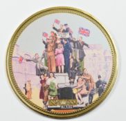 Numis proof cased limited edition (47/70) Dianne Fawcett hand painted 9ct gold proof 1oz coin to