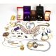 A collection of jewellery, some silver including earrings and necklace, Victorian brooch, etc - Image 1 of 3