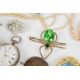 A collection of jewellery including vintage spider brooch, diamanté necklace, Coro bracelet, vintage - Image 5 of 9
