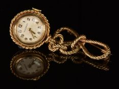 Jaeger LeCoultre 9ct gold nurse's watch with gold hands and hour markers, silver dial and signed