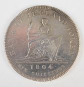 1804 Bank of Ireland 6 shillings token