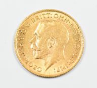 1912 George V gold half sovereign