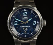 Oris Williams F1 Team gentleman's automatic wristwatch ref. 25-61526 with day and date apertures,
