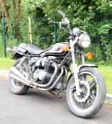 Honda C650/4 motorcycle, imported from America by the vendor, with import paperwork only. Odometer