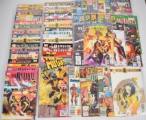 Fifty-five The New Mutants comics by Marvel