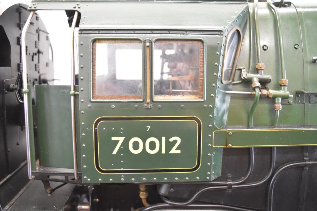 John Adams of Poole exhibition standard 5 inch gauge Britannia class 4-6-2 live steam locomotive and - Image 40 of 47