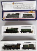 Three Bachmann Branch-Line 00 gauge model railway locomotives comprising 32-300 2251 Collet Goods