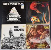Approximately 55 Rock, Prog Rock and Soul LPs, includes The Monkees, Blaster Bates 1,001 Gelignites,